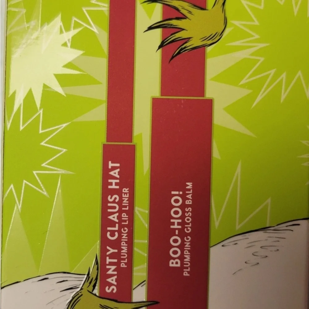 Colourpop X The Grinch - So Juicy Plumping Gloss Balm & Lip Liner Berry Grinchy